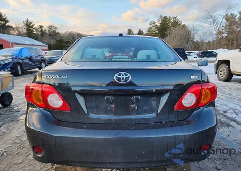 2010 Toyota Corolla Base z USA, uszkodzony, nr VIN 1NXBU4EE4AZ382936